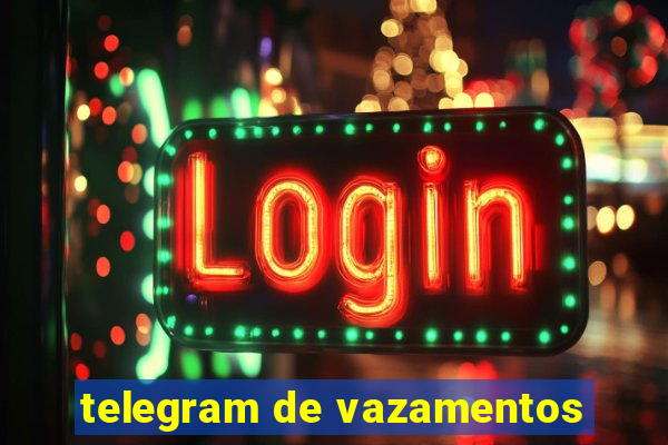 telegram de vazamentos